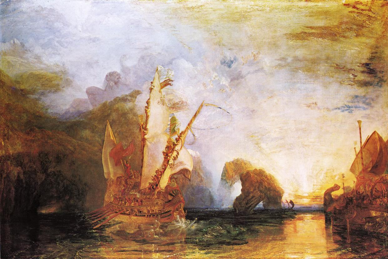 Joseph Mallord William Turner Ulysses Deriding Polyphemus Homer's Odyssey